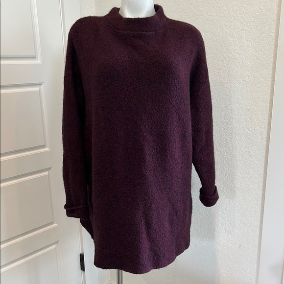 Free People Oversized Cowl Turtleneck Sweater - Picture 1 of 5